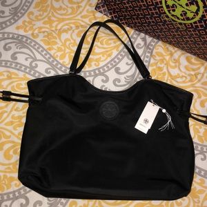 Authentic Tory Burch Nylon slouchy tote